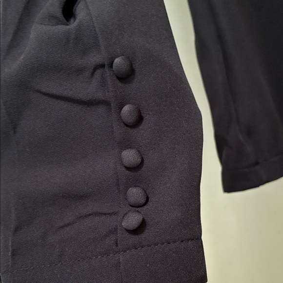 NEW Elegant Black Fringed Women's Jacket small - Picture 4 of 9